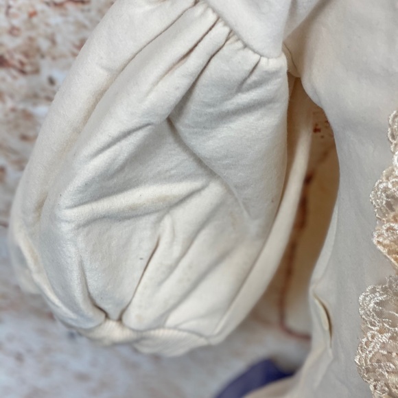 ❌ NWT Vintage Scalloped Embroider Sweatshirt Dress - Picture 11 of 15